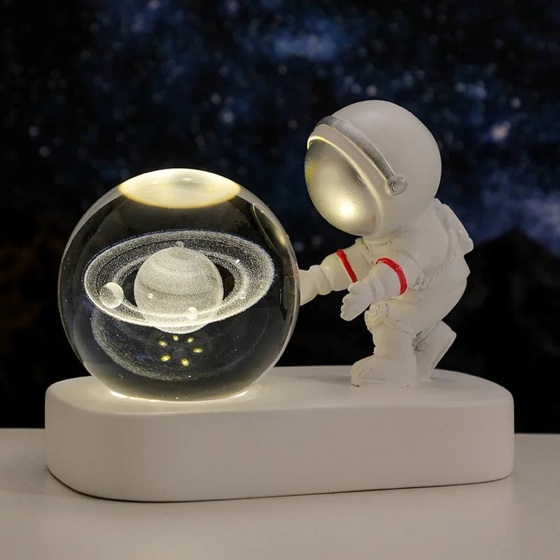 Galactic Dreams Astronaut Night Light