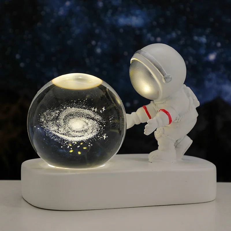 Galactic Dreams Astronaut Night Light