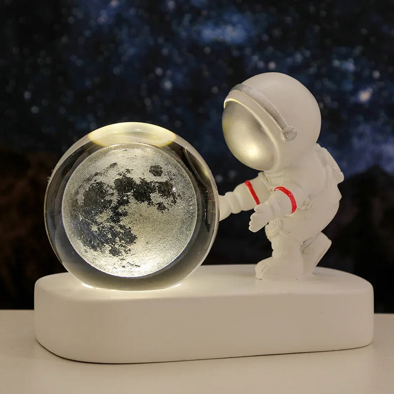 Galactic Dreams Astronaut Night Light