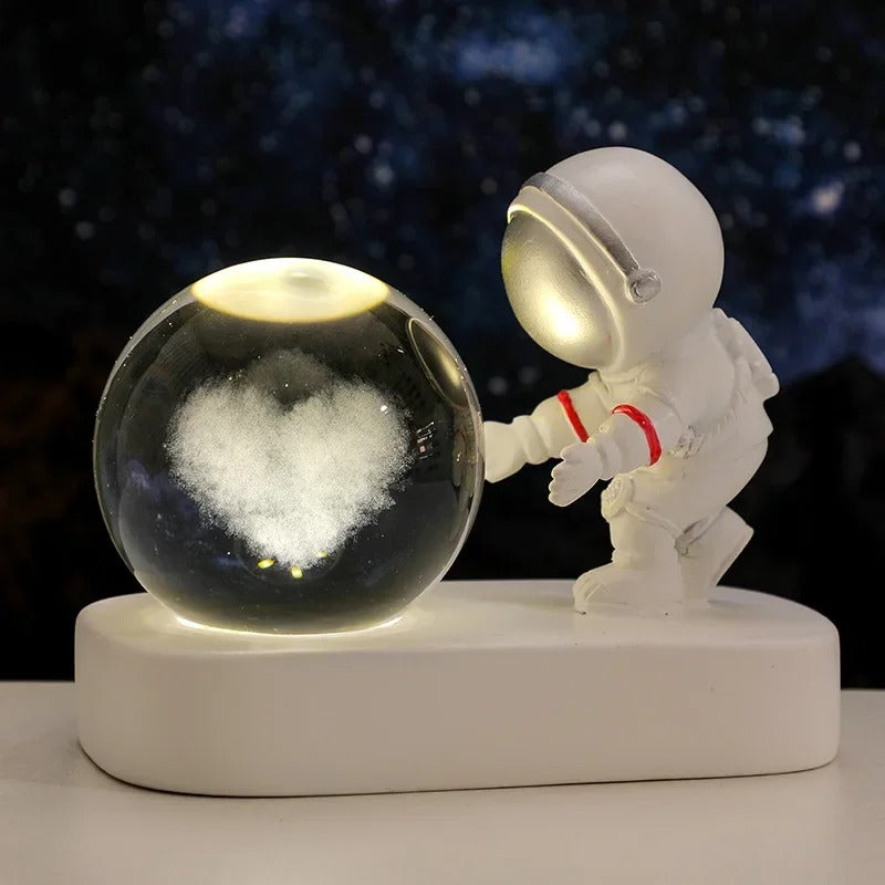Galactic Dreams Astronaut Night Light