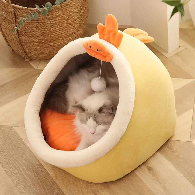 Cat Hideaway Villa: Washable Comfort House