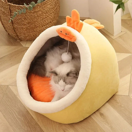 Cat Hideaway Villa: Washable Comfort House